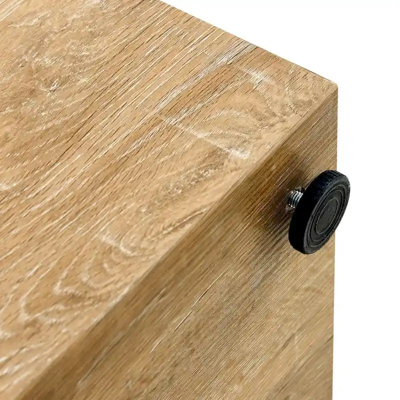 Table basse rectangulaire moderne en MDF avec finition effet marbre