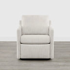 Fauteuil d'appoint inclinable électrique avec repose-pieds – Pivotant à 270°