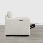 Fauteuil d'appoint inclinable électrique avec repose-pieds – Pivotant à 270°
