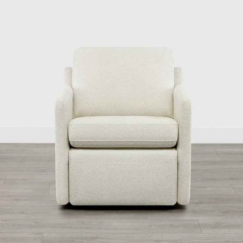 Fauteuil d'appoint inclinable électrique avec repose-pieds – Pivotant à 270°