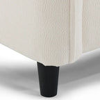 Canapé d'angle 5 places en L de 279 cm avec pouf et 5 oreillers