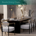 Fauteuil d'appoint Mid-Century avec piètement en fer – Velours ou similicuir
