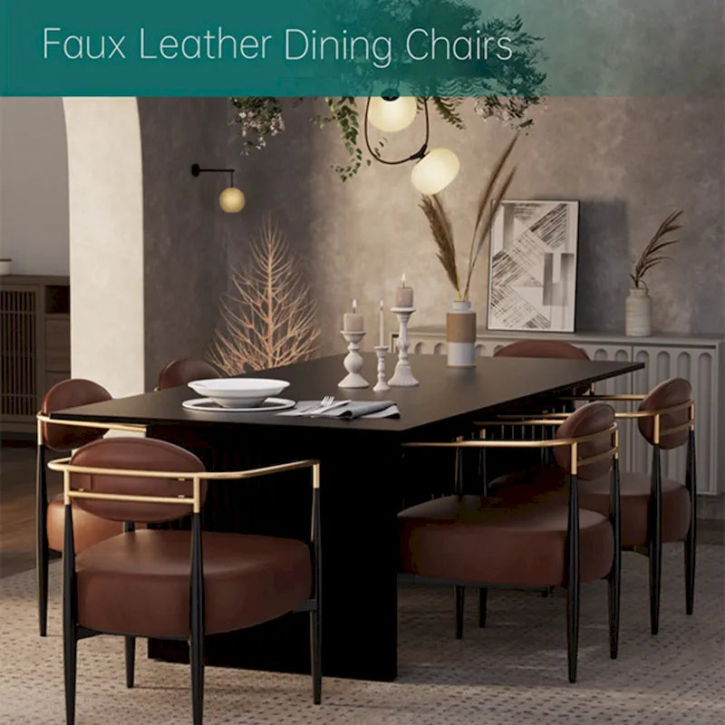 Fauteuil d'appoint Mid-Century avec piètement en fer – Velours ou similicuir