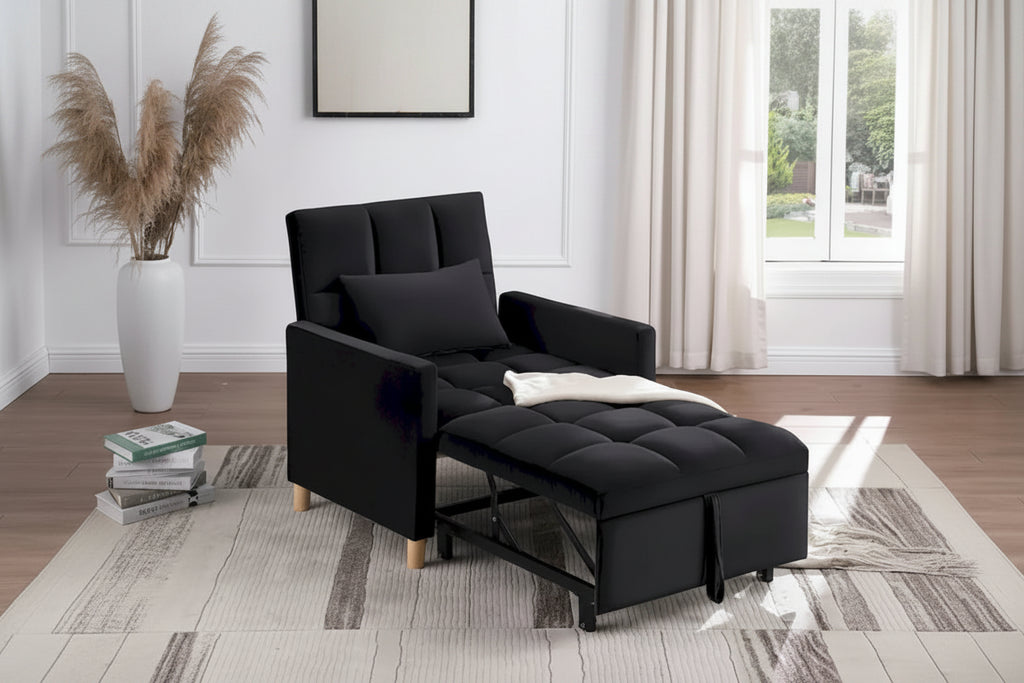Multi-Functional Sleeper Chair with Pillow