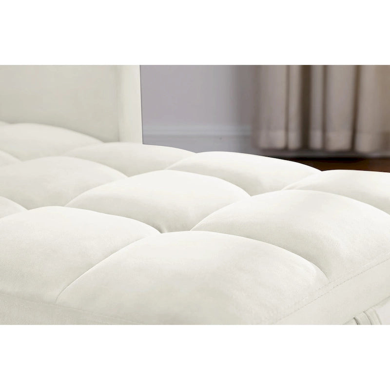 Fauteuil de couchage convertible 3-en-1 avec dossier réglable et oreiller