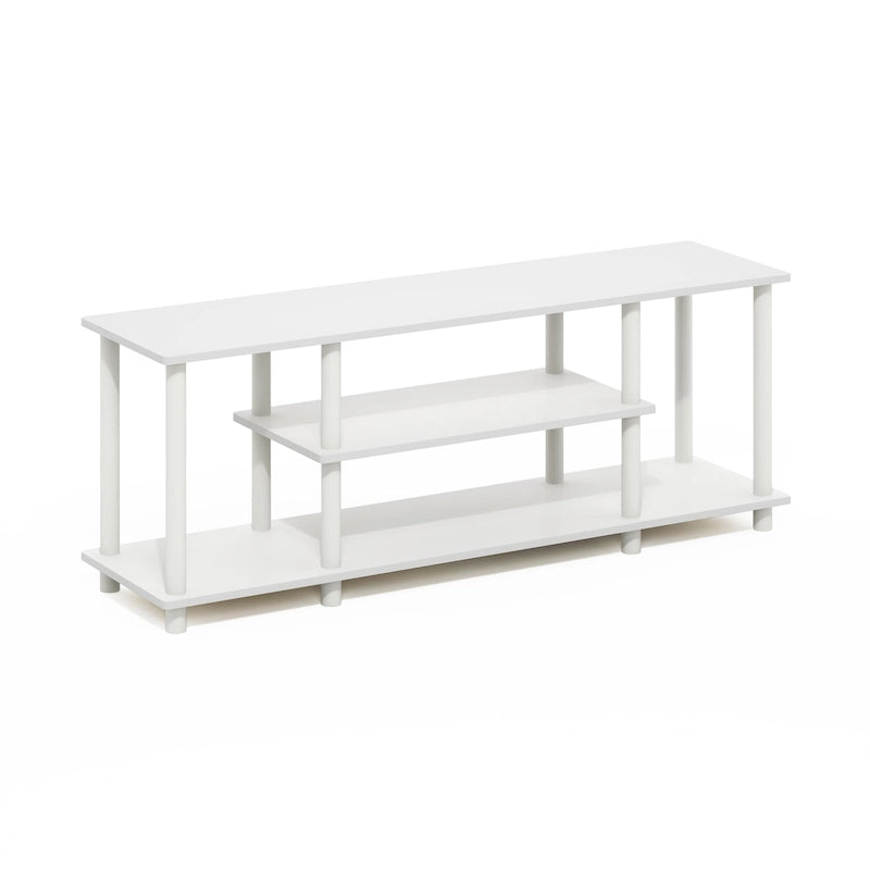 Meuble TV/multimédia 3 niveaux ouvert sans outils
