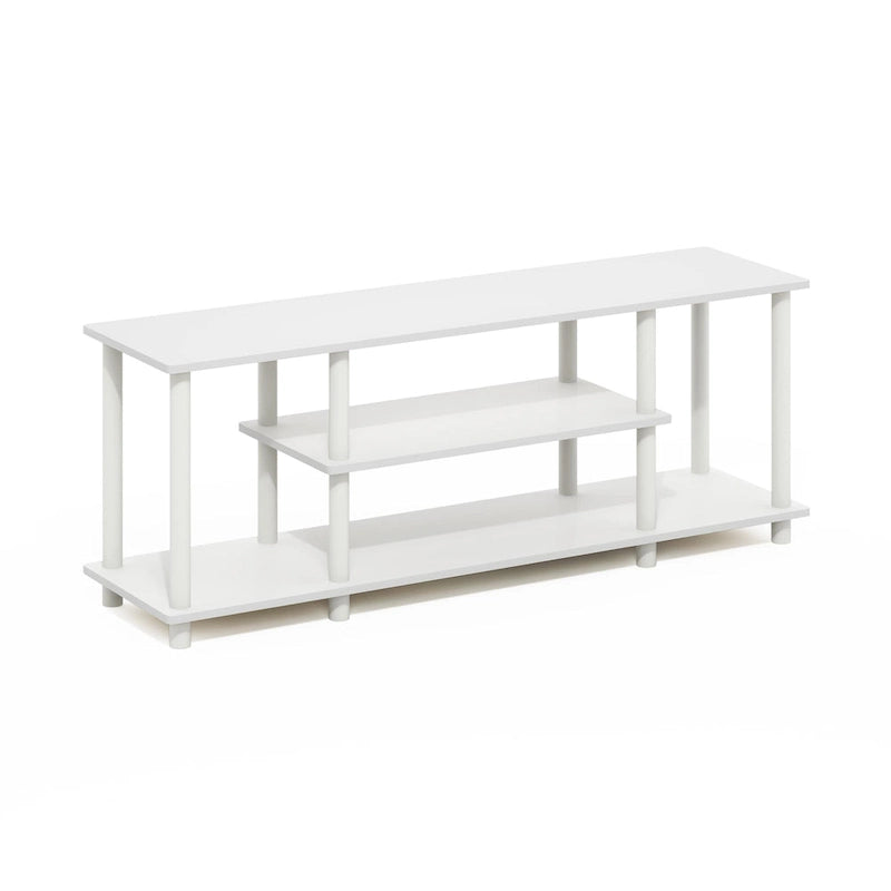 Meuble TV/multimédia 3 niveaux ouvert sans outils
