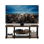 Meuble TV/multimédia 3 niveaux ouvert sans outils