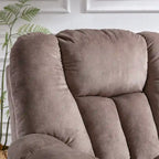 Fauteuil inclinable électrique surdimensionné avec massage et chaleur lombaire