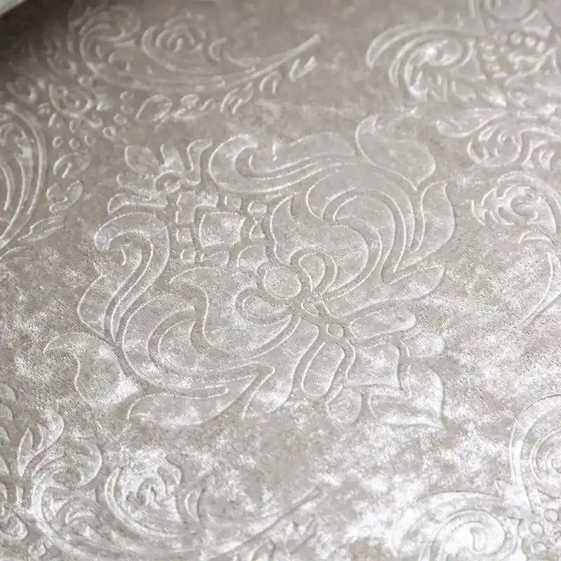 Ensemble de canapés traditionnels à oreilles capitonnés en tissu fleuri