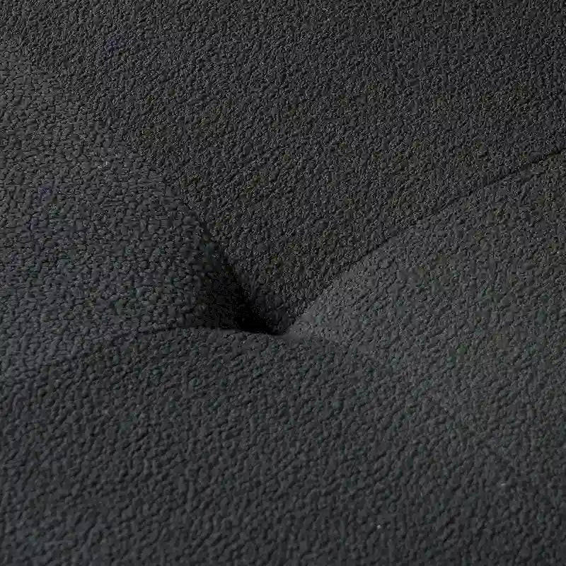Canapé d'angle modulaire 6 places en forme de U de 3,71 m en velours Teddy avec méridiennes poufs